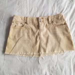 Abercrombie and Fitch corduroy mini skirt